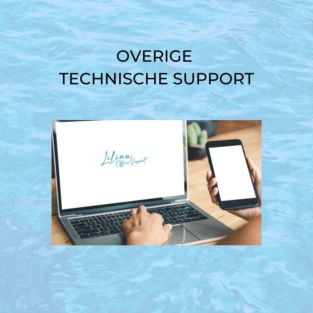 LOS overige technische support overige technische ondersteuning
